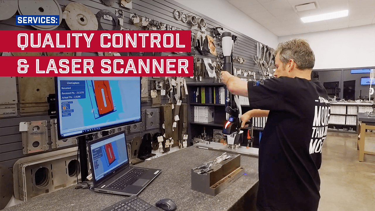 Quality Control and Laser Scanner Video