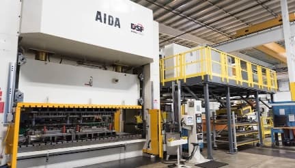 AIDA metal stamping press
