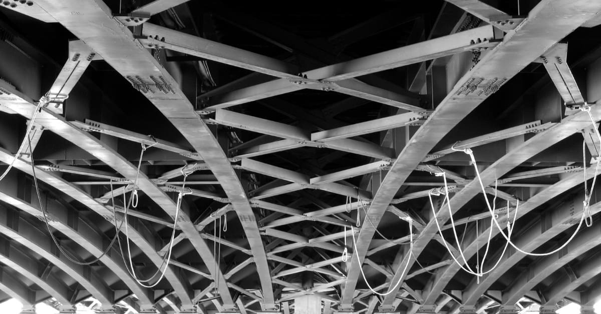high-strength steel bridge